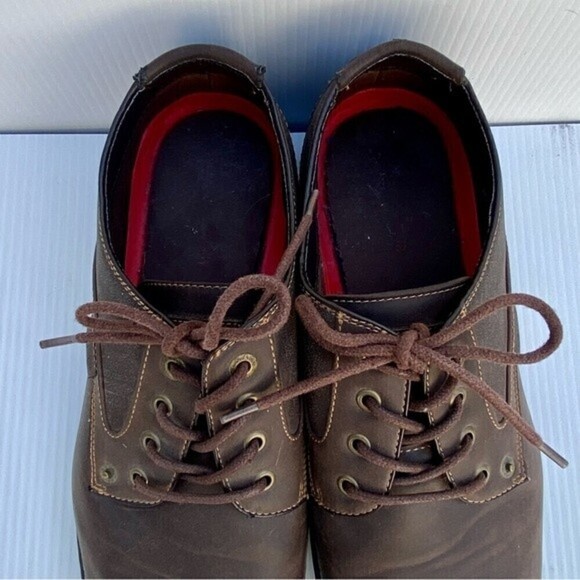 Levi’s 13 Brown COMFORT Lace up dress shoes used great condition - Picture 5 of 12